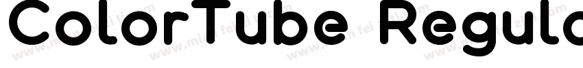 ColorTube Regula字体转换